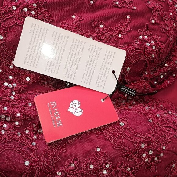 A-line V-Neck Floor-Length Lace Chiffon Mother of the Bride Dress With Sequins - Picture 7 of 11